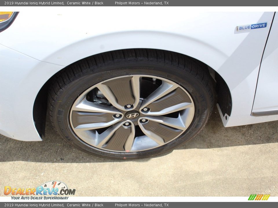 2019 Hyundai Ioniq Hybrid Limited Ceramic White / Black Photo #5