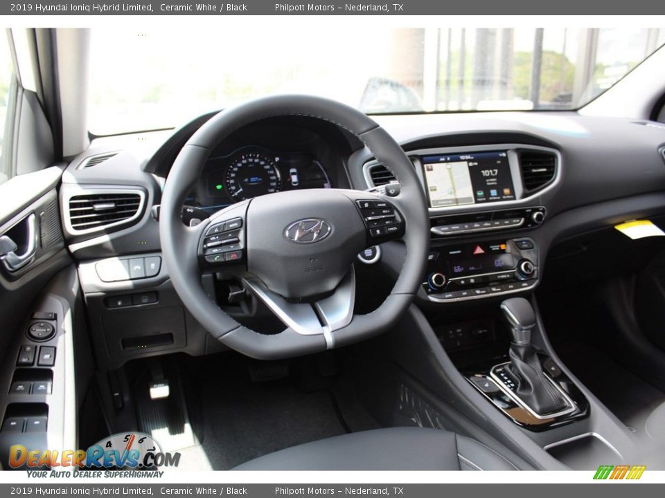 2019 Hyundai Ioniq Hybrid Limited Ceramic White / Black Photo #21