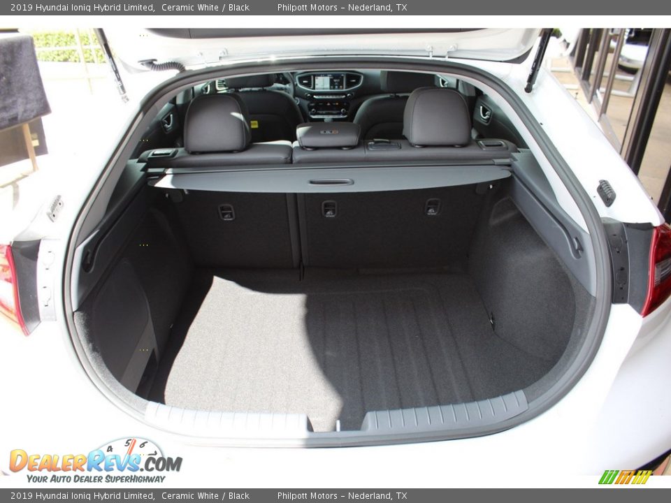 2019 Hyundai Ioniq Hybrid Limited Ceramic White / Black Photo #23