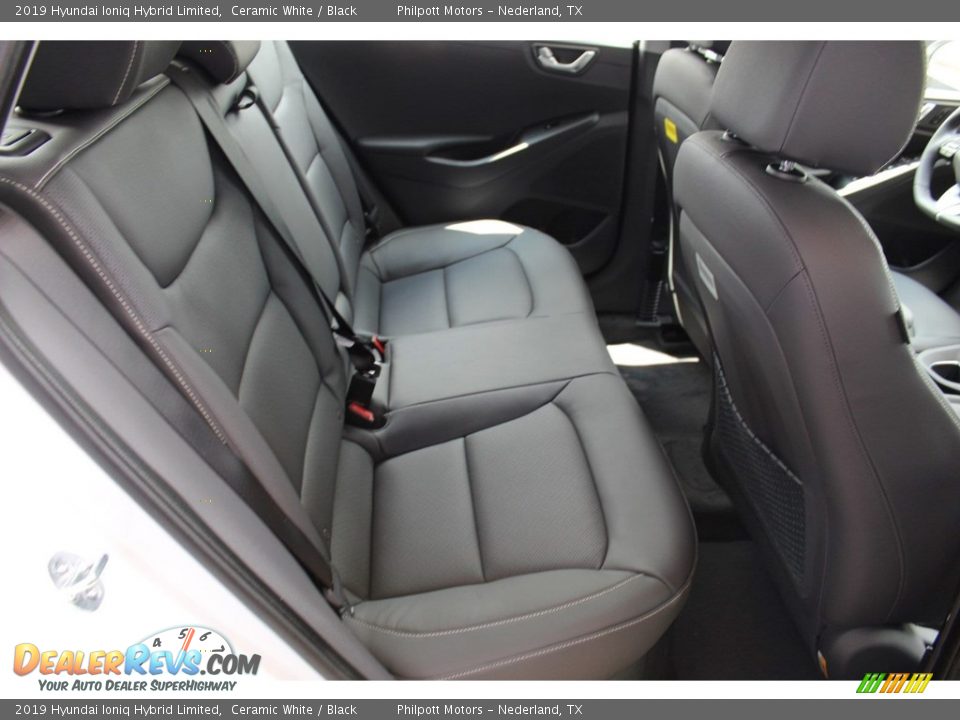 2019 Hyundai Ioniq Hybrid Limited Ceramic White / Black Photo #24