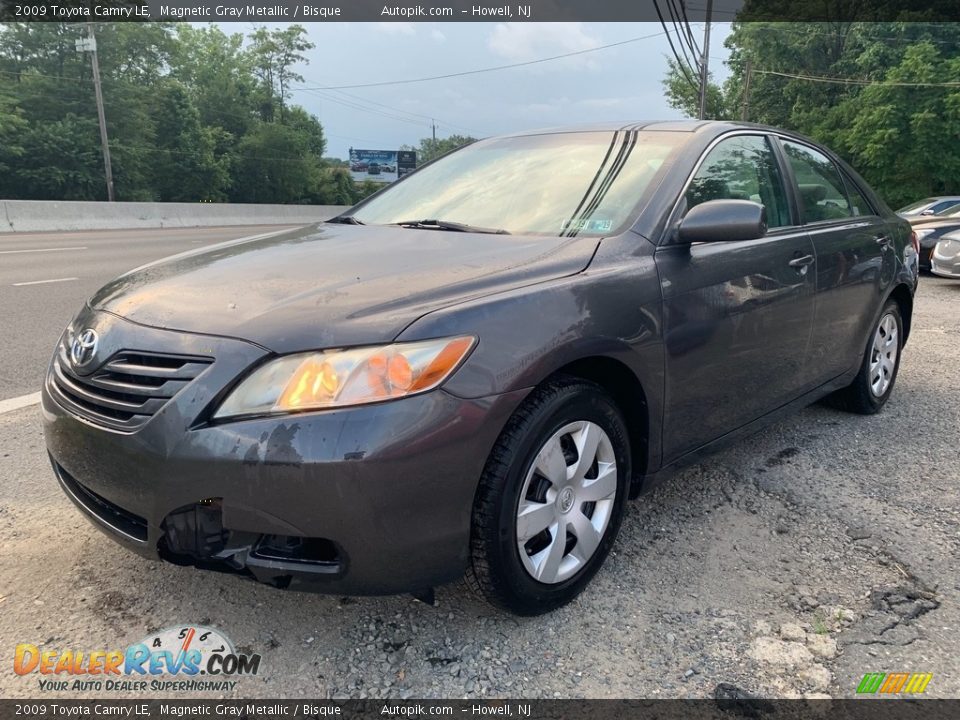 2009 Toyota Camry LE Magnetic Gray Metallic / Bisque Photo #7