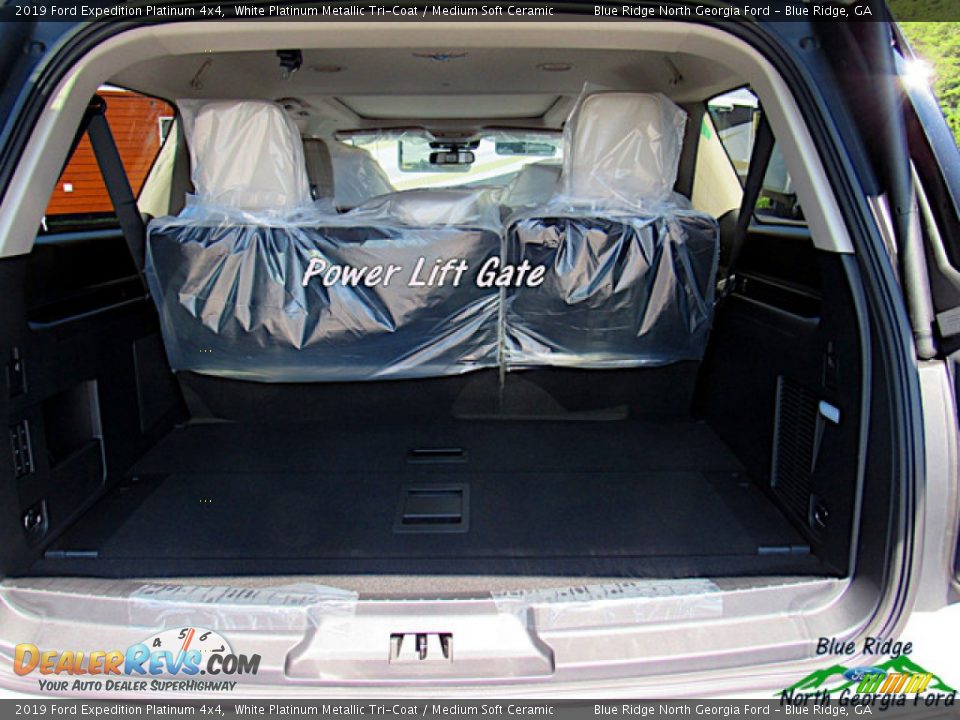 2019 Ford Expedition Platinum 4x4 White Platinum Metallic Tri-Coat / Medium Soft Ceramic Photo #14