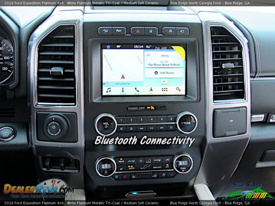2019 Ford Expedition Platinum 4x4 White Platinum Metallic Tri-Coat / Medium Soft Ceramic Photo #20