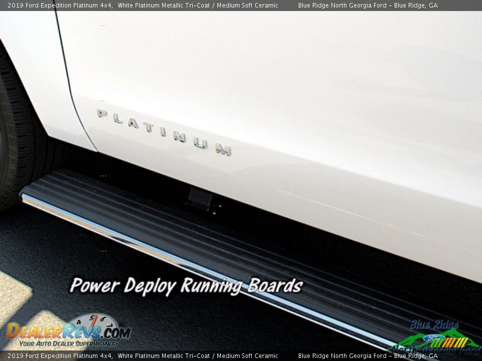 2019 Ford Expedition Platinum 4x4 White Platinum Metallic Tri-Coat / Medium Soft Ceramic Photo #21