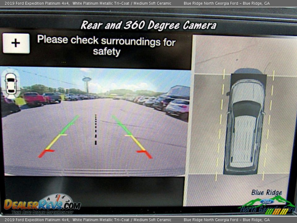 2019 Ford Expedition Platinum 4x4 White Platinum Metallic Tri-Coat / Medium Soft Ceramic Photo #24