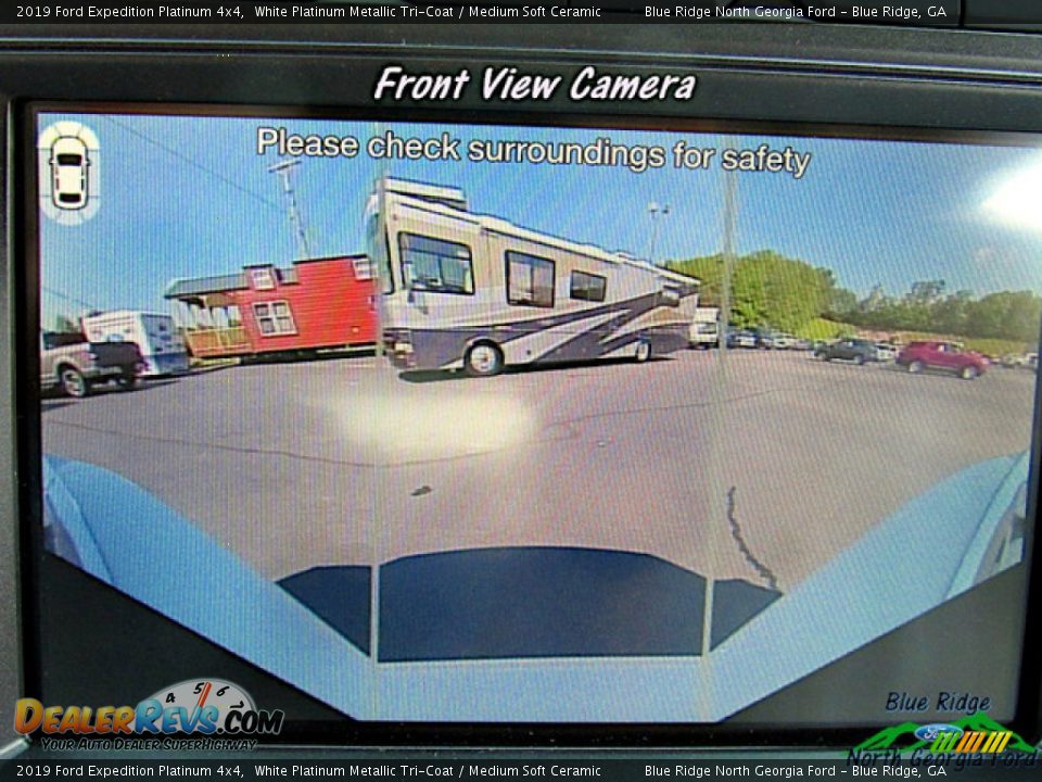 2019 Ford Expedition Platinum 4x4 White Platinum Metallic Tri-Coat / Medium Soft Ceramic Photo #25