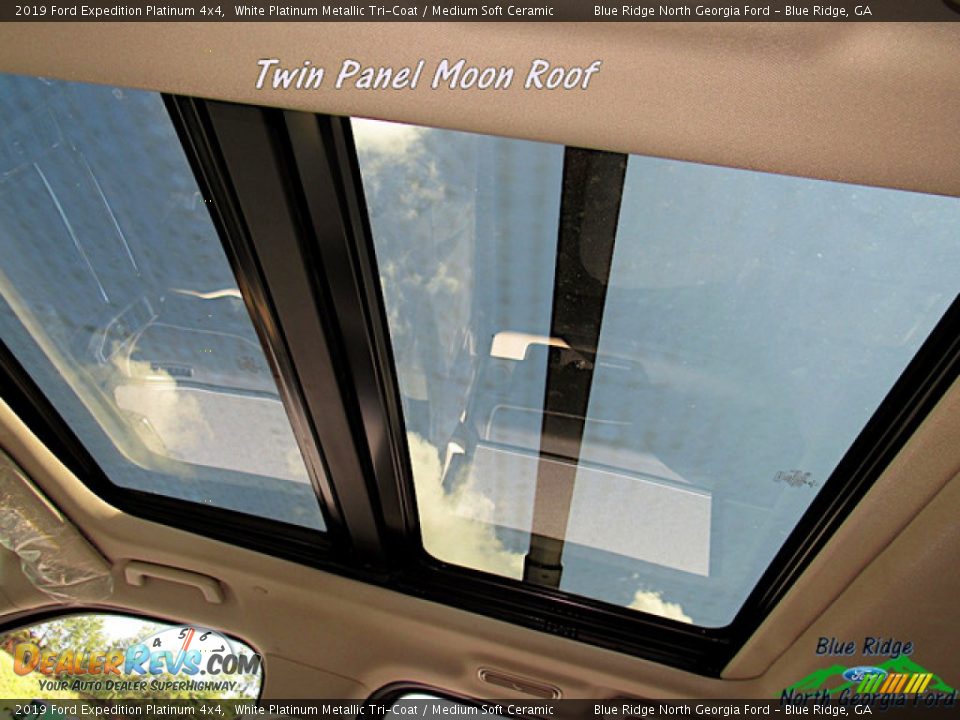 2019 Ford Expedition Platinum 4x4 White Platinum Metallic Tri-Coat / Medium Soft Ceramic Photo #29