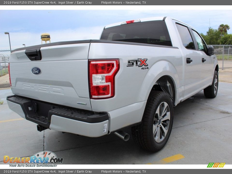 2019 Ford F150 STX SuperCrew 4x4 Ingot Silver / Earth Gray Photo #11