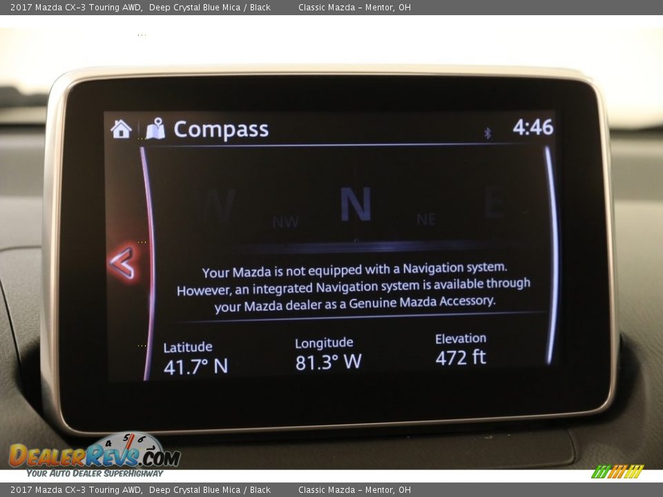 2017 Mazda CX-3 Touring AWD Deep Crystal Blue Mica / Black Photo #13