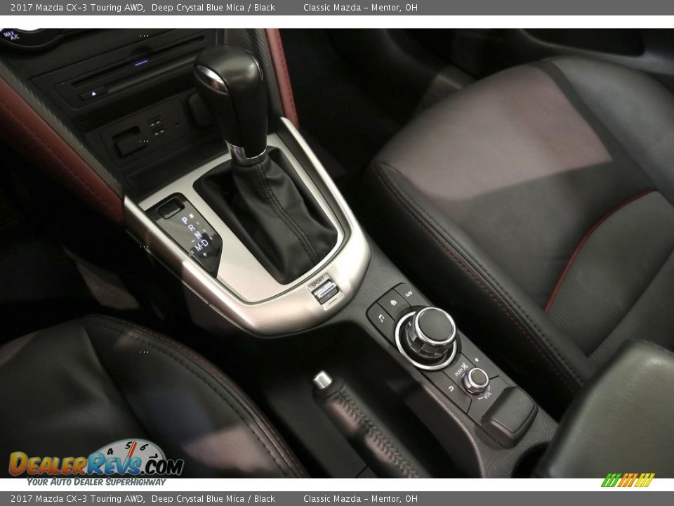 2017 Mazda CX-3 Touring AWD Deep Crystal Blue Mica / Black Photo #14