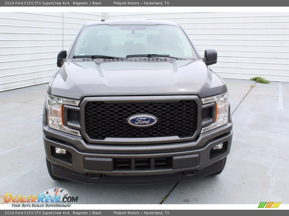 2019 Ford F150 STX SuperCrew 4x4 Magnetic / Black Photo #3