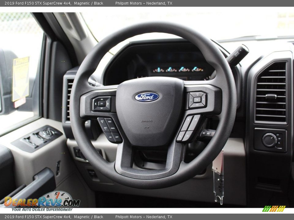 2019 Ford F150 STX SuperCrew 4x4 Magnetic / Black Photo #19