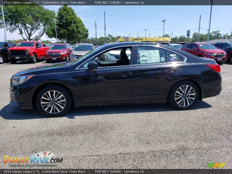 2019 Subaru Legacy 2.5i Crystal Black Silica / Slate Black Photo #3