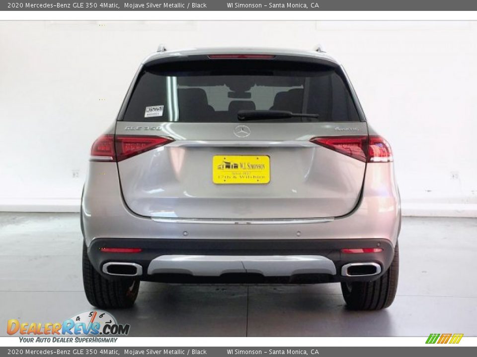2020 Mercedes-Benz GLE 350 4Matic Mojave Silver Metallic / Black Photo #3