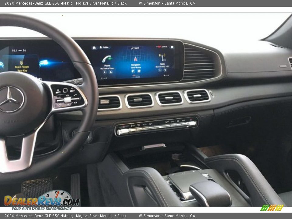 2020 Mercedes-Benz GLE 350 4Matic Mojave Silver Metallic / Black Photo #6