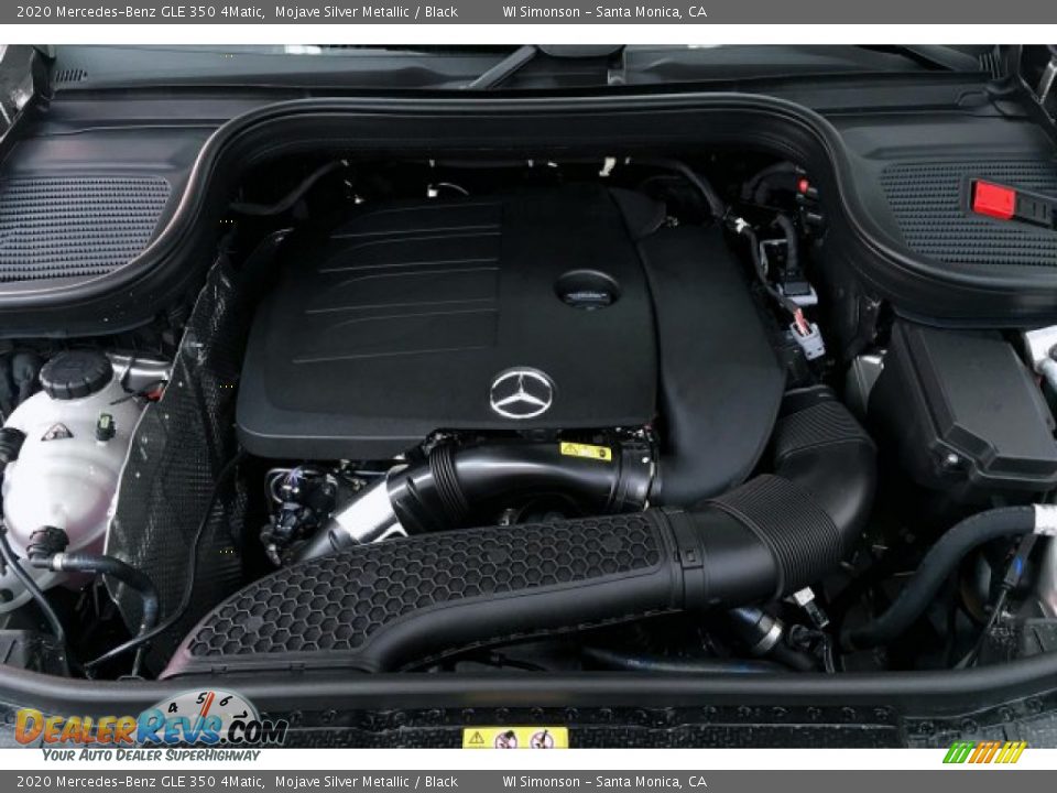 2020 Mercedes-Benz GLE 350 4Matic Mojave Silver Metallic / Black Photo #8