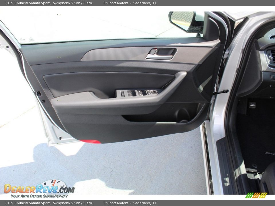 2019 Hyundai Sonata Sport Symphony Silver / Black Photo #11
