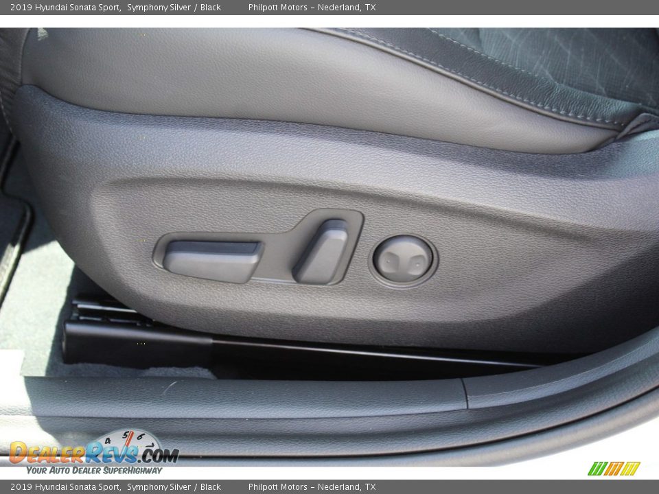 2019 Hyundai Sonata Sport Symphony Silver / Black Photo #13
