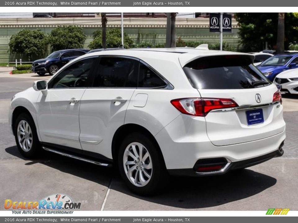 2016 Acura RDX Technology White Diamond Pearl / Parchment Photo #5