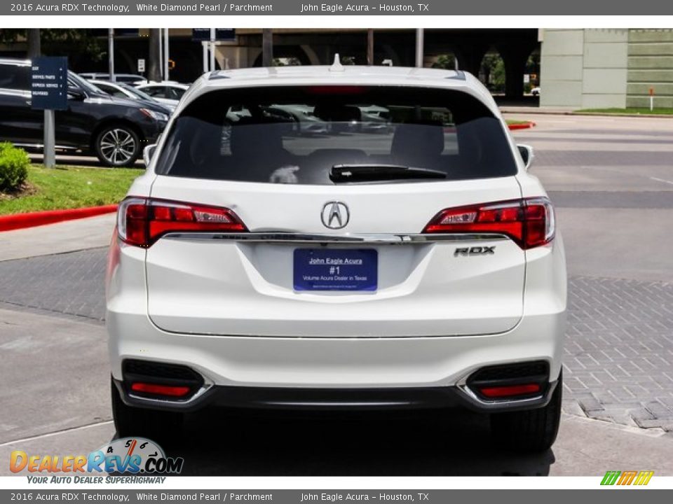 2016 Acura RDX Technology White Diamond Pearl / Parchment Photo #6