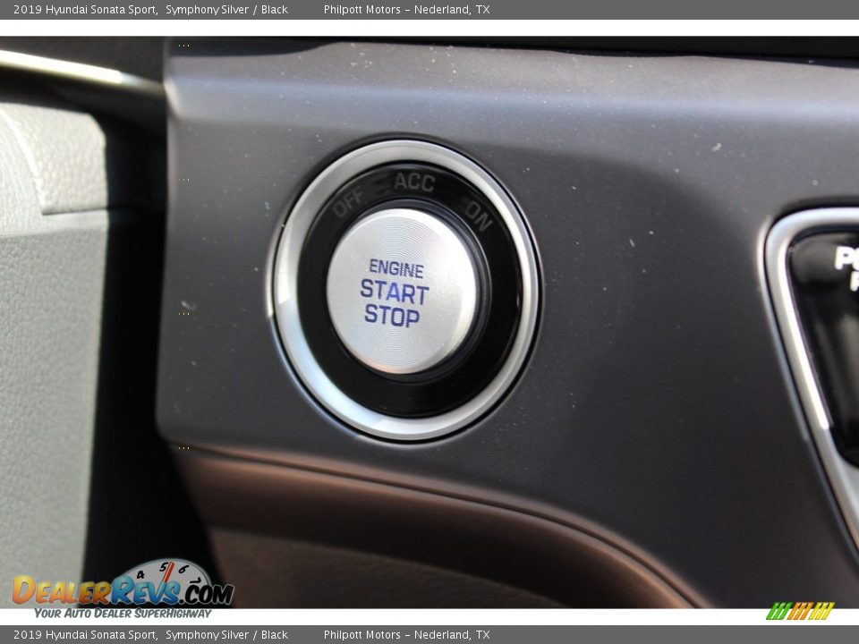 2019 Hyundai Sonata Sport Symphony Silver / Black Photo #20