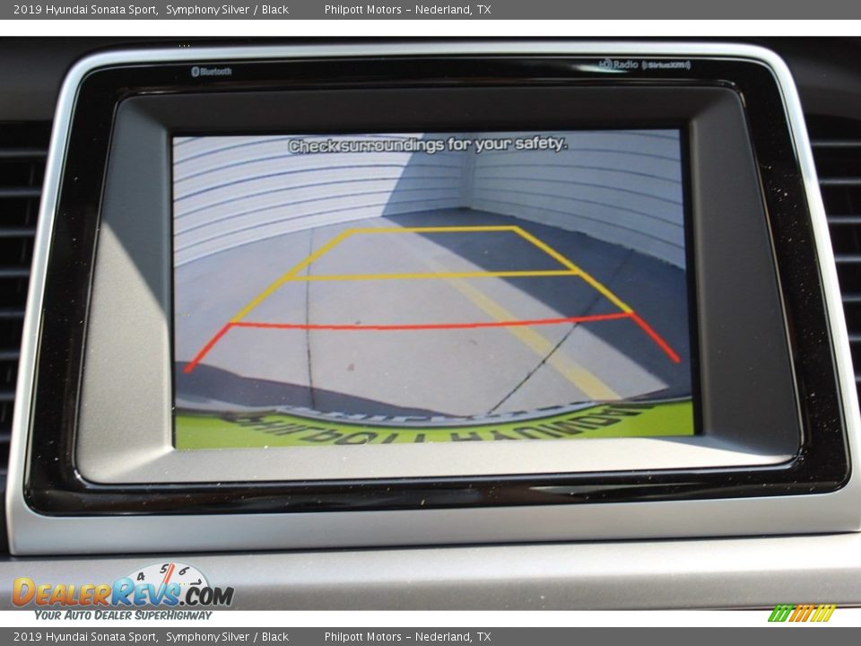 2019 Hyundai Sonata Sport Symphony Silver / Black Photo #21