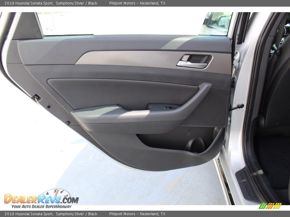 2019 Hyundai Sonata Sport Symphony Silver / Black Photo #23