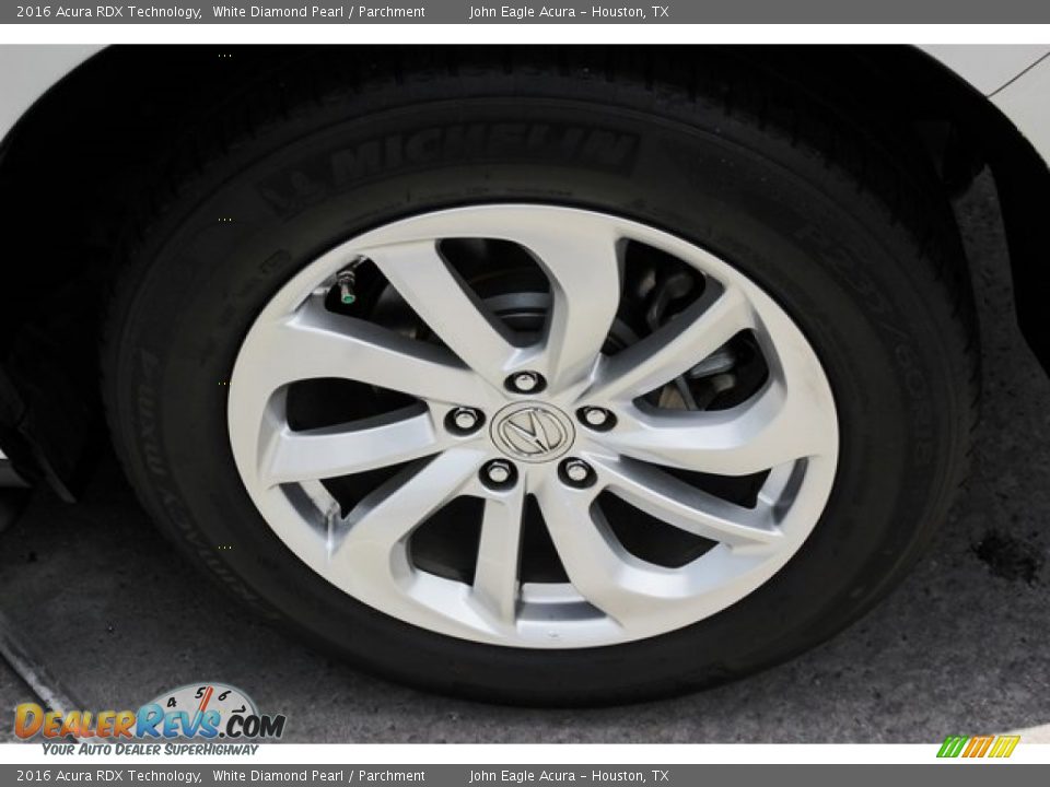 2016 Acura RDX Technology White Diamond Pearl / Parchment Photo #13