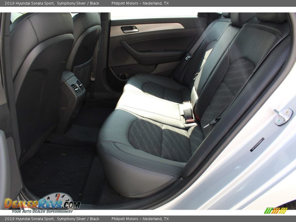 2019 Hyundai Sonata Sport Symphony Silver / Black Photo #24