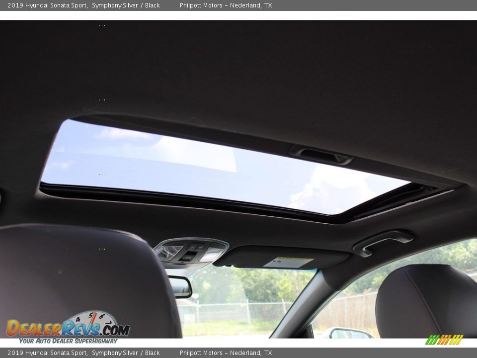 2019 Hyundai Sonata Sport Symphony Silver / Black Photo #27
