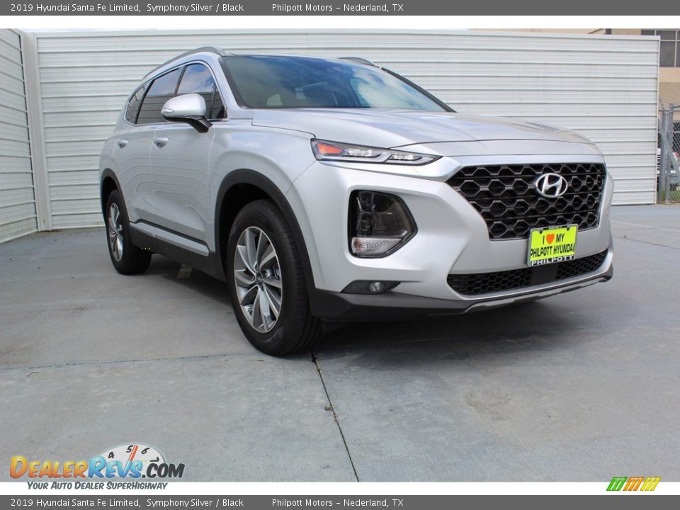 2019 Hyundai Santa Fe Limited Symphony Silver / Black Photo #2