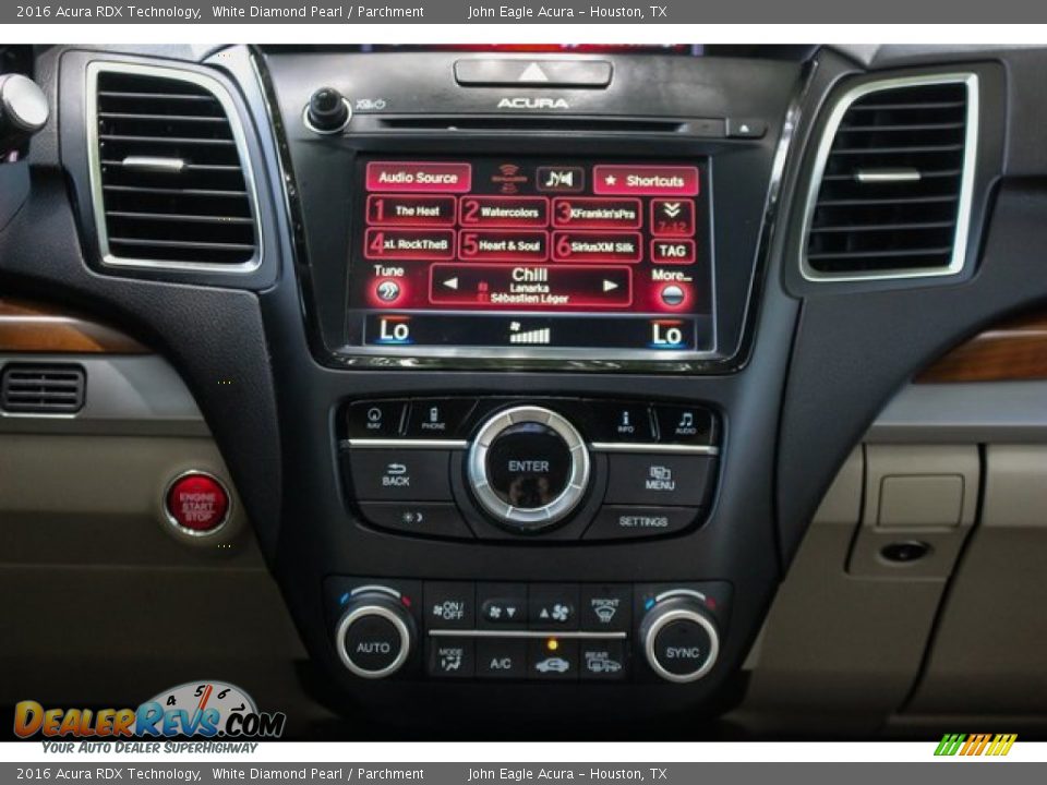 2016 Acura RDX Technology White Diamond Pearl / Parchment Photo #29