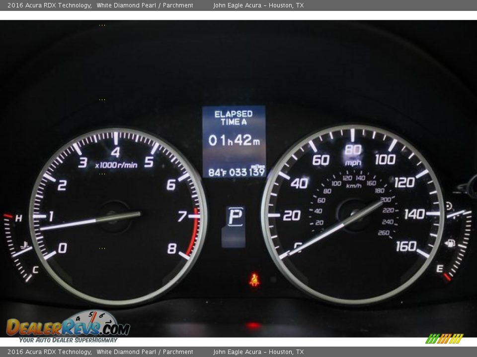 2016 Acura RDX Technology White Diamond Pearl / Parchment Photo #33