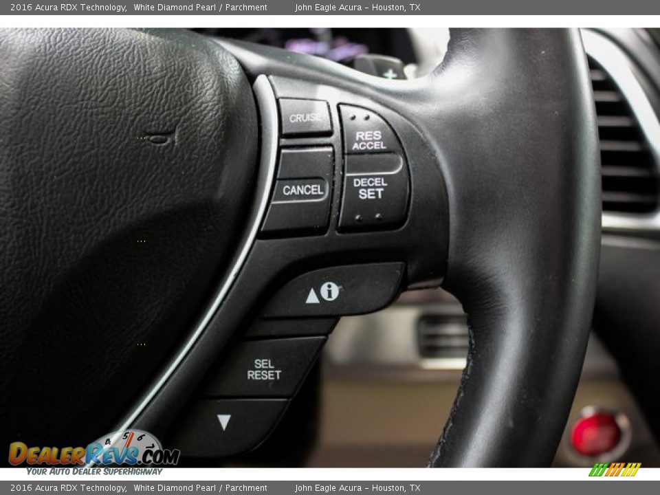 2016 Acura RDX Technology White Diamond Pearl / Parchment Photo #35