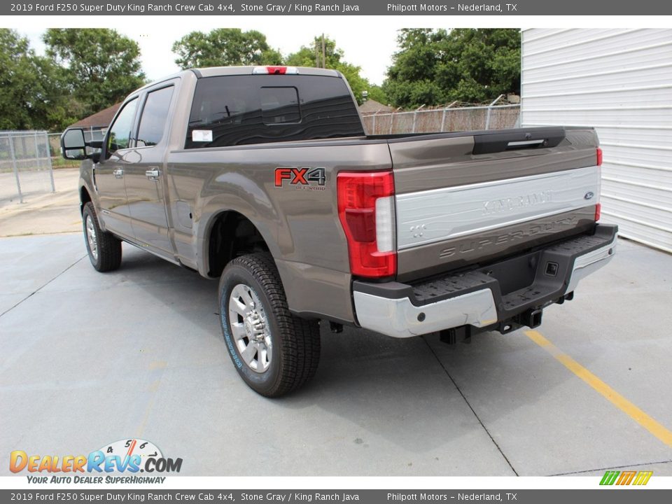 Stone Gray 2019 Ford F250 Super Duty King Ranch Crew Cab 4x4 Photo #6