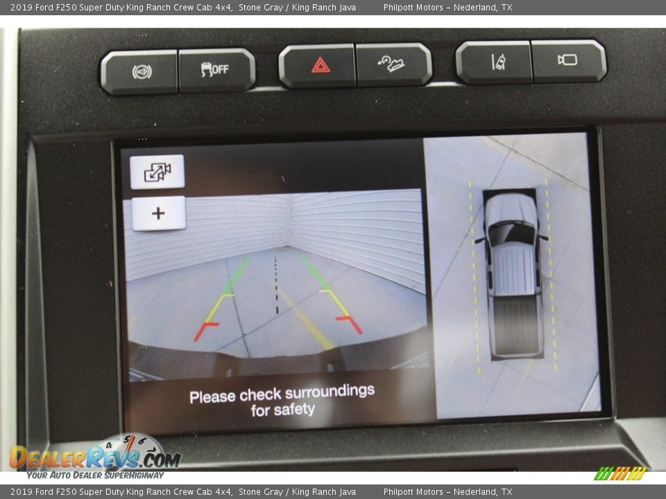 2019 Ford F250 Super Duty King Ranch Crew Cab 4x4 Stone Gray / King Ranch Java Photo #19