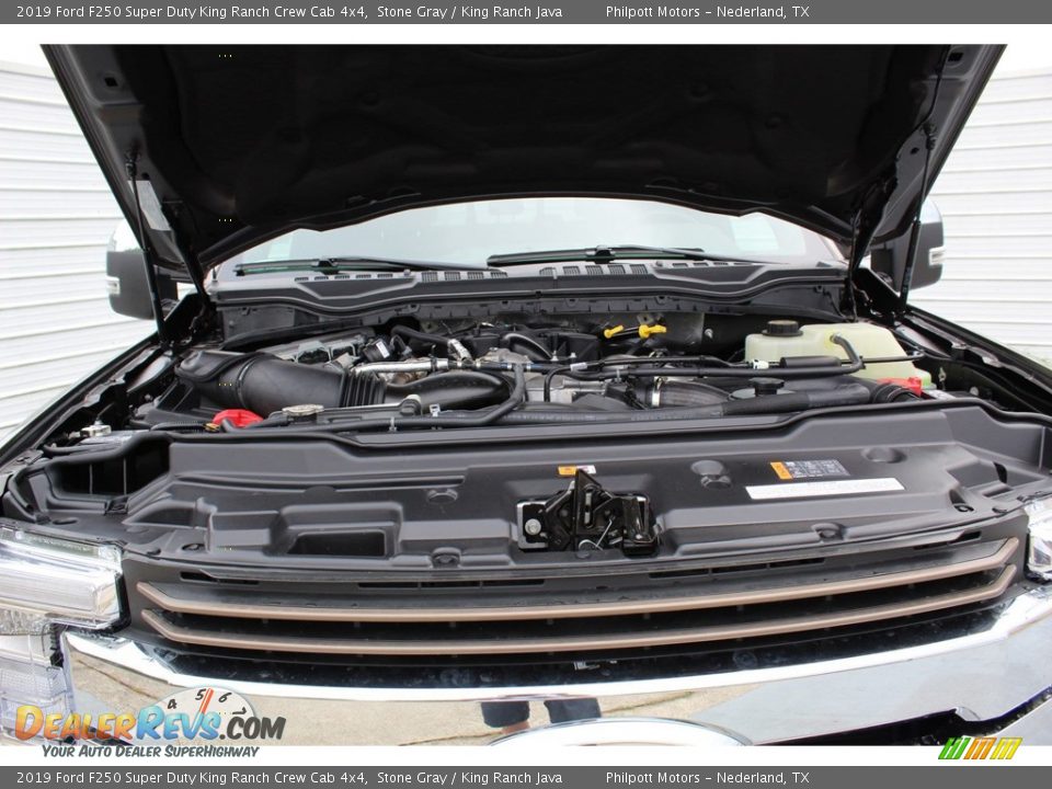 2019 Ford F250 Super Duty King Ranch Crew Cab 4x4 Stone Gray / King Ranch Java Photo #24