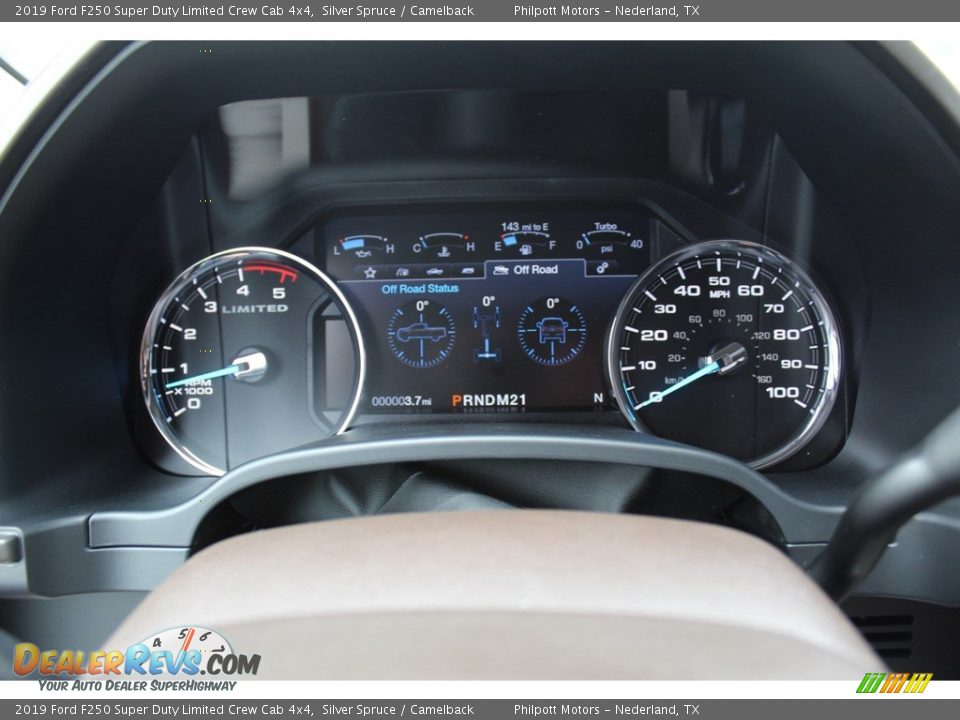 2019 Ford F250 Super Duty Limited Crew Cab 4x4 Gauges Photo #14