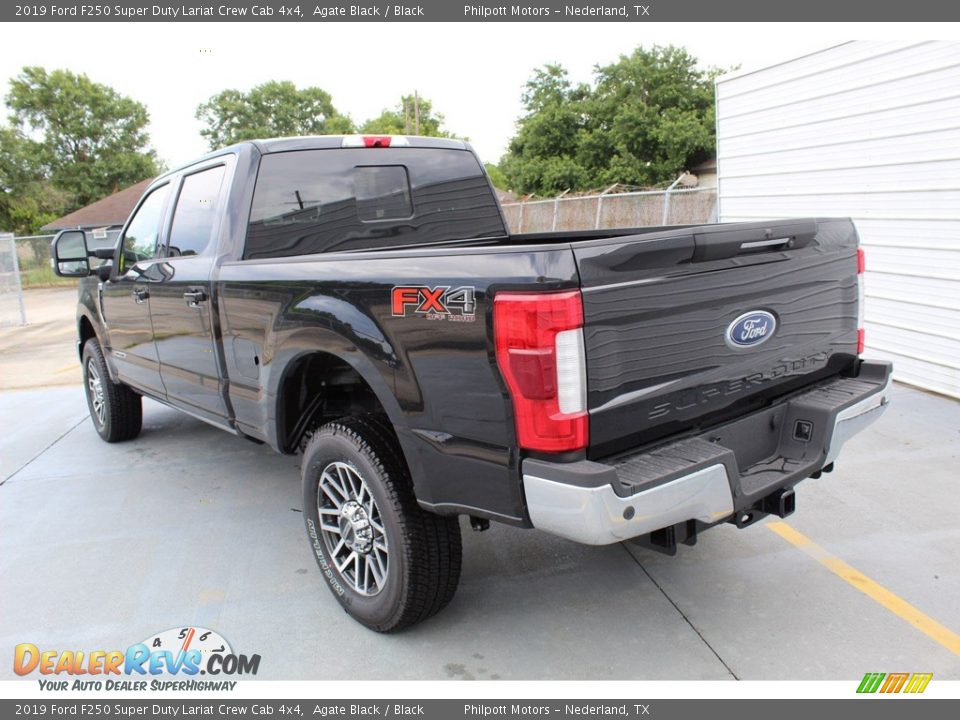 2019 Ford F250 Super Duty Lariat Crew Cab 4x4 Agate Black / Black Photo #5