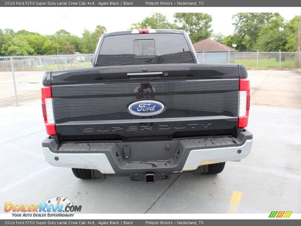 2019 Ford F250 Super Duty Lariat Crew Cab 4x4 Agate Black / Black Photo #6