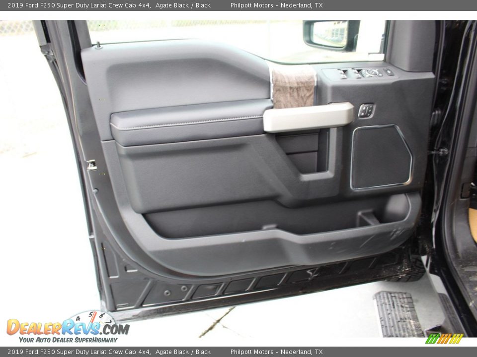 2019 Ford F250 Super Duty Lariat Crew Cab 4x4 Agate Black / Black Photo #9