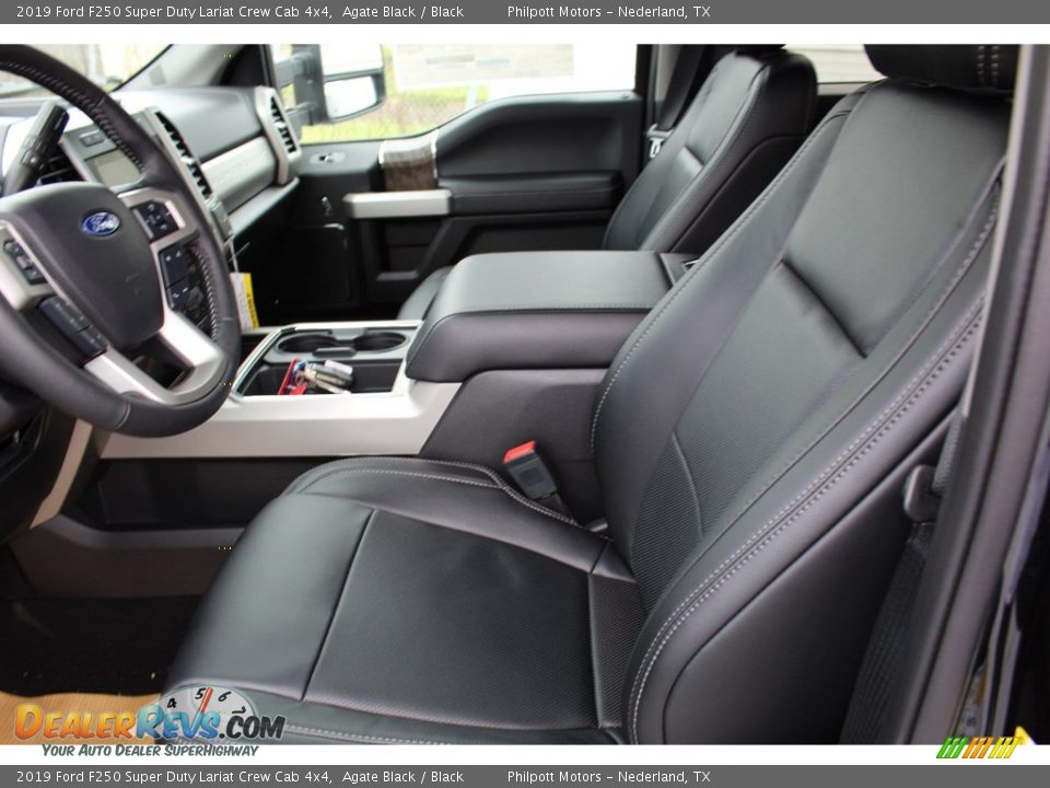 2019 Ford F250 Super Duty Lariat Crew Cab 4x4 Agate Black / Black Photo #10