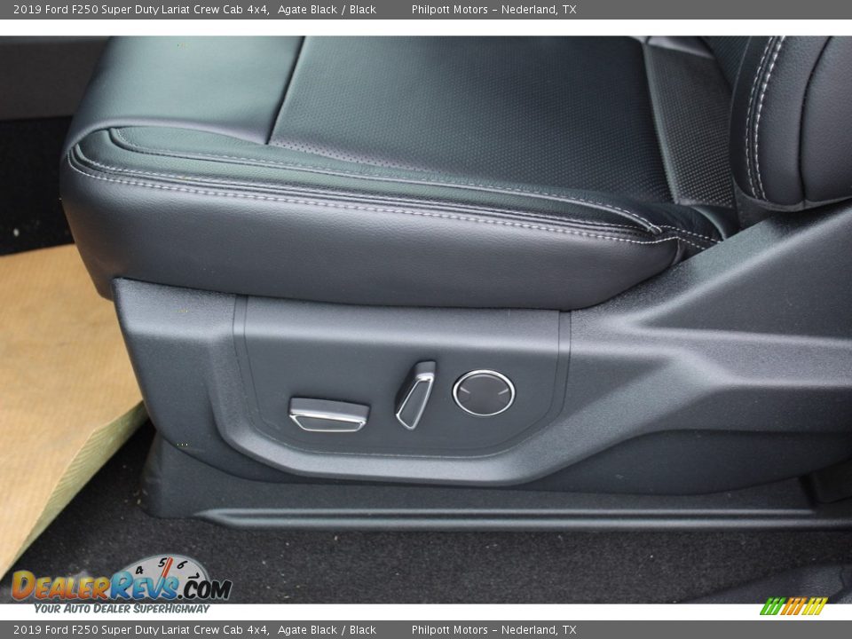 2019 Ford F250 Super Duty Lariat Crew Cab 4x4 Agate Black / Black Photo #11