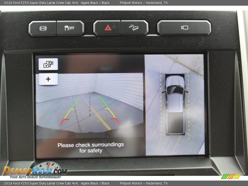 2019 Ford F250 Super Duty Lariat Crew Cab 4x4 Agate Black / Black Photo #19