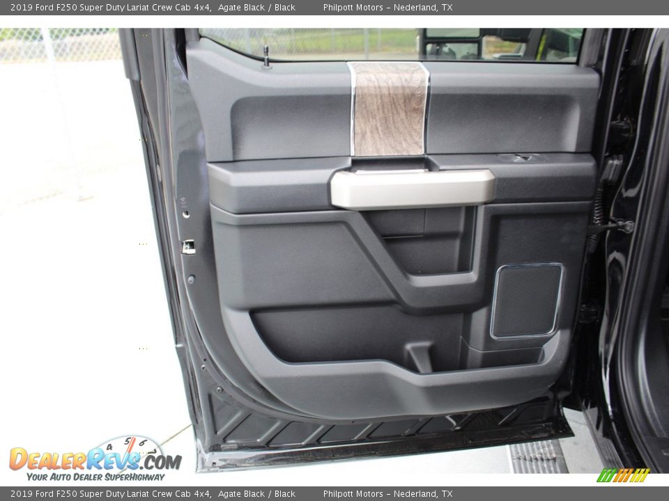 2019 Ford F250 Super Duty Lariat Crew Cab 4x4 Agate Black / Black Photo #20