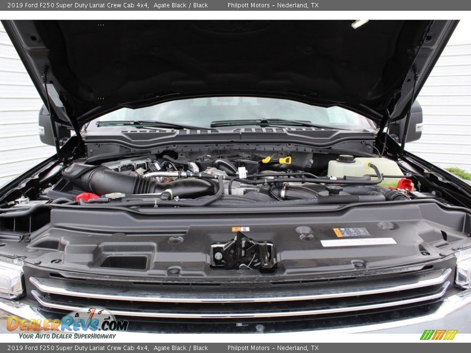 2019 Ford F250 Super Duty Lariat Crew Cab 4x4 Agate Black / Black Photo #25