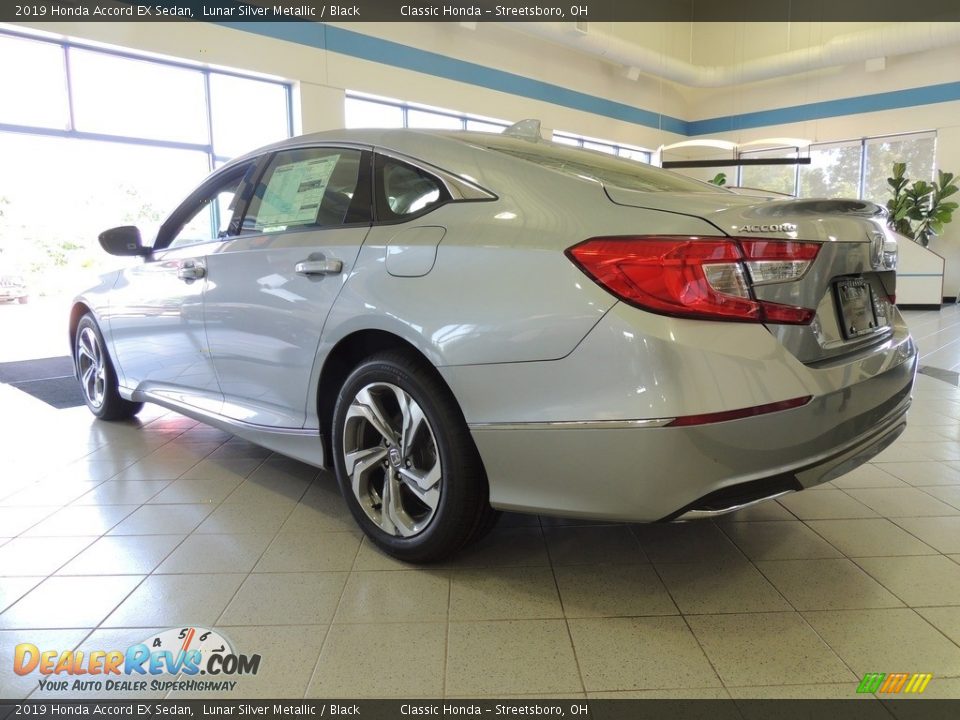 2019 Honda Accord EX Sedan Lunar Silver Metallic / Black Photo #7