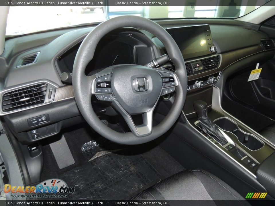2019 Honda Accord EX Sedan Lunar Silver Metallic / Black Photo #11