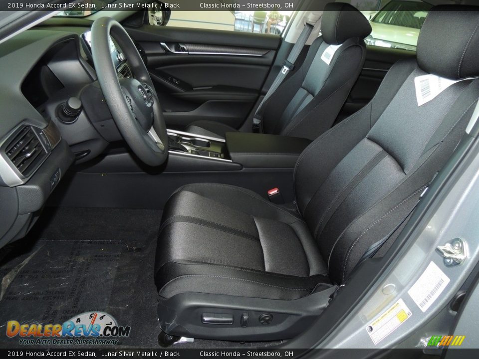 2019 Honda Accord EX Sedan Lunar Silver Metallic / Black Photo #12