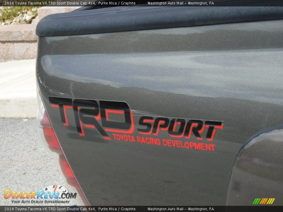 2014 Toyota Tacoma V6 TRD Sport Double Cab 4x4 Pyrite Mica / Graphite Photo #5